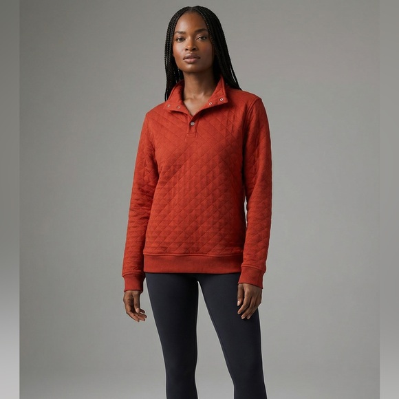 lululemon athletica Quilted Pullover in Red - Picture 2 of 3